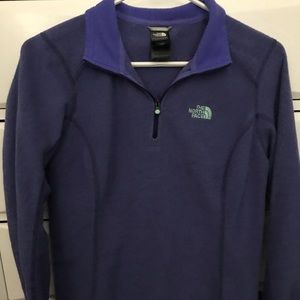 The north face fleece quarter zip